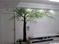 广州电视墙绘如米兰春天般清新自然