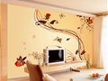 广州手绘墙项目承接电视墙绘沙发墙绘家庭装饰听涛为您服务