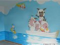 广州幼儿园墙绘壁画幼儿园教师墙绘幼儿园墙绘图片