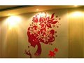手绘背景墙手绘墙彩绘图片广州听涛手绘墙公司