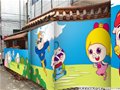 广州幼儿园彩绘专业制作2013时尚墙绘壁画手绘墙承接