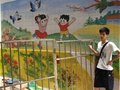 广州幼儿园最新案例同和德意幼儿园围墙彩绘