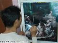 广州油画精品风景油画古典唯美油画听涛油画出版家