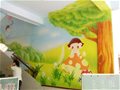 幼儿园墙体彩绘假期幼儿园室内壁画大酬宾广州幼儿园彩绘实力团队