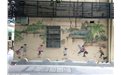 广州墙绘越秀果菜东街金融小区改造工程围墙墙绘最新的案例欣赏